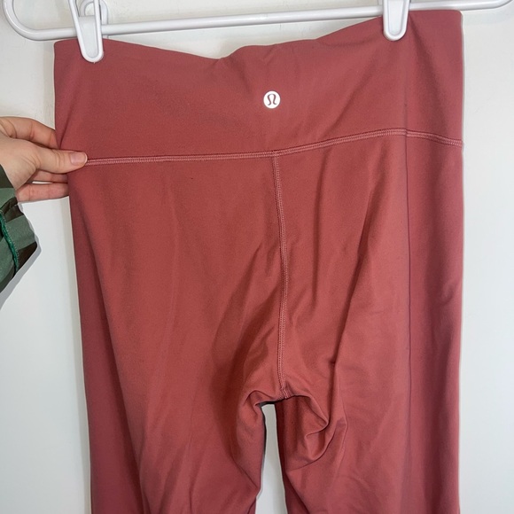 Lululemon flare Coral Leggings size 8 - Picture 7 of 12